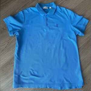 Burberry Blue Polo Shirt